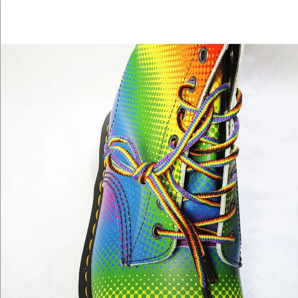 🔥DR MARTENS RAINBOW PASCAL PRIDE UNISEX NWT - Picture 8 of 14